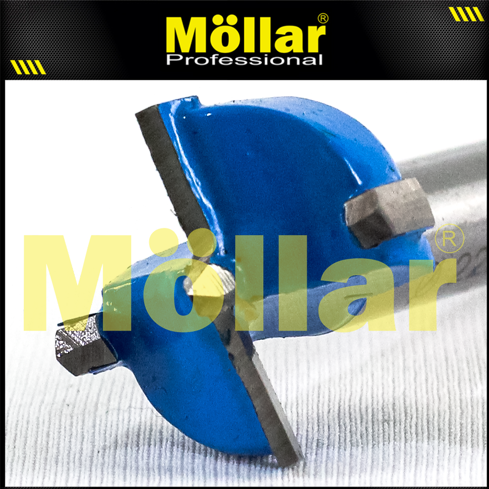 BISON D80981 Mata Bor Kayu Engsel Sendok 22 mm / Forstner Bit