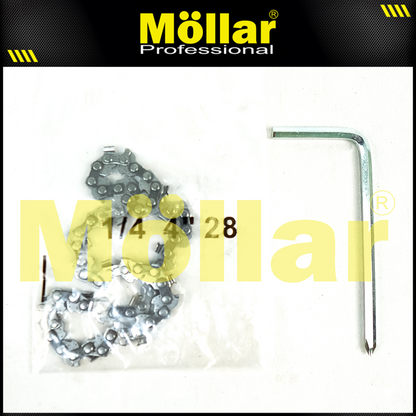 MOLLAR CMCS12200-U POLOSAN Cordless Mini Chain Saw 12V Tanpa Baterai & Charger