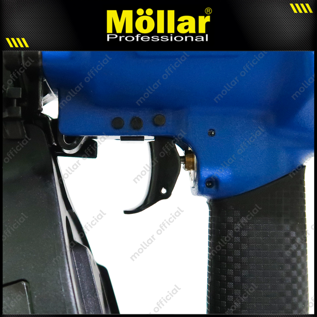 MOLLAR CN70 Mesin Coil Stapler Gun Angin Kompresor