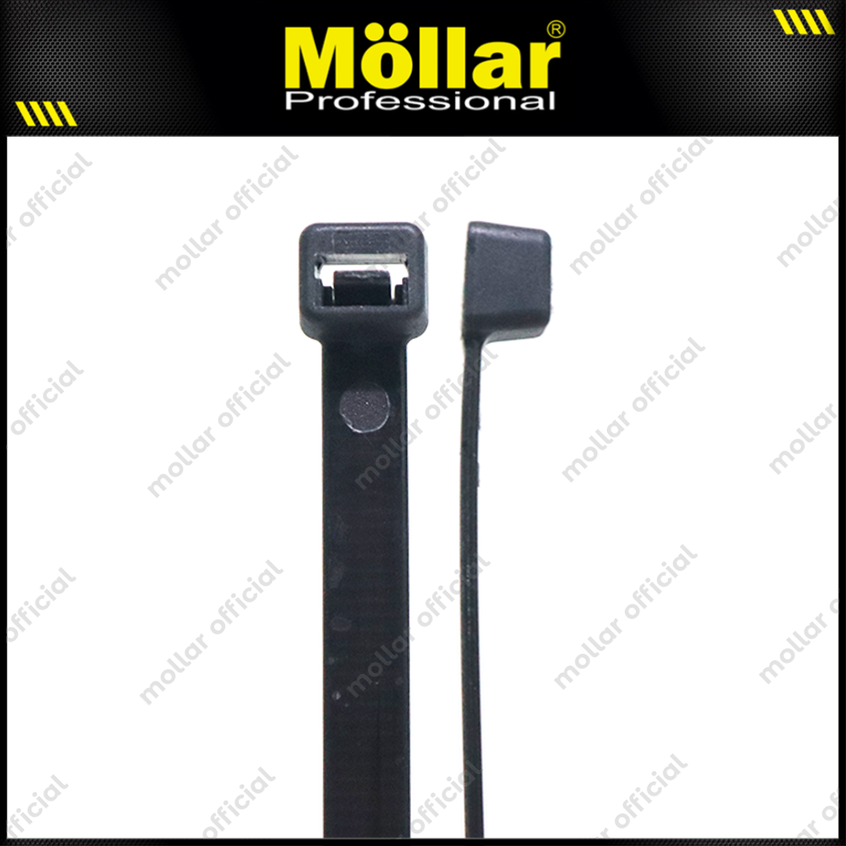 MOLLAR KT-88550 Kabel Ties 8.8x550 mm Hitam