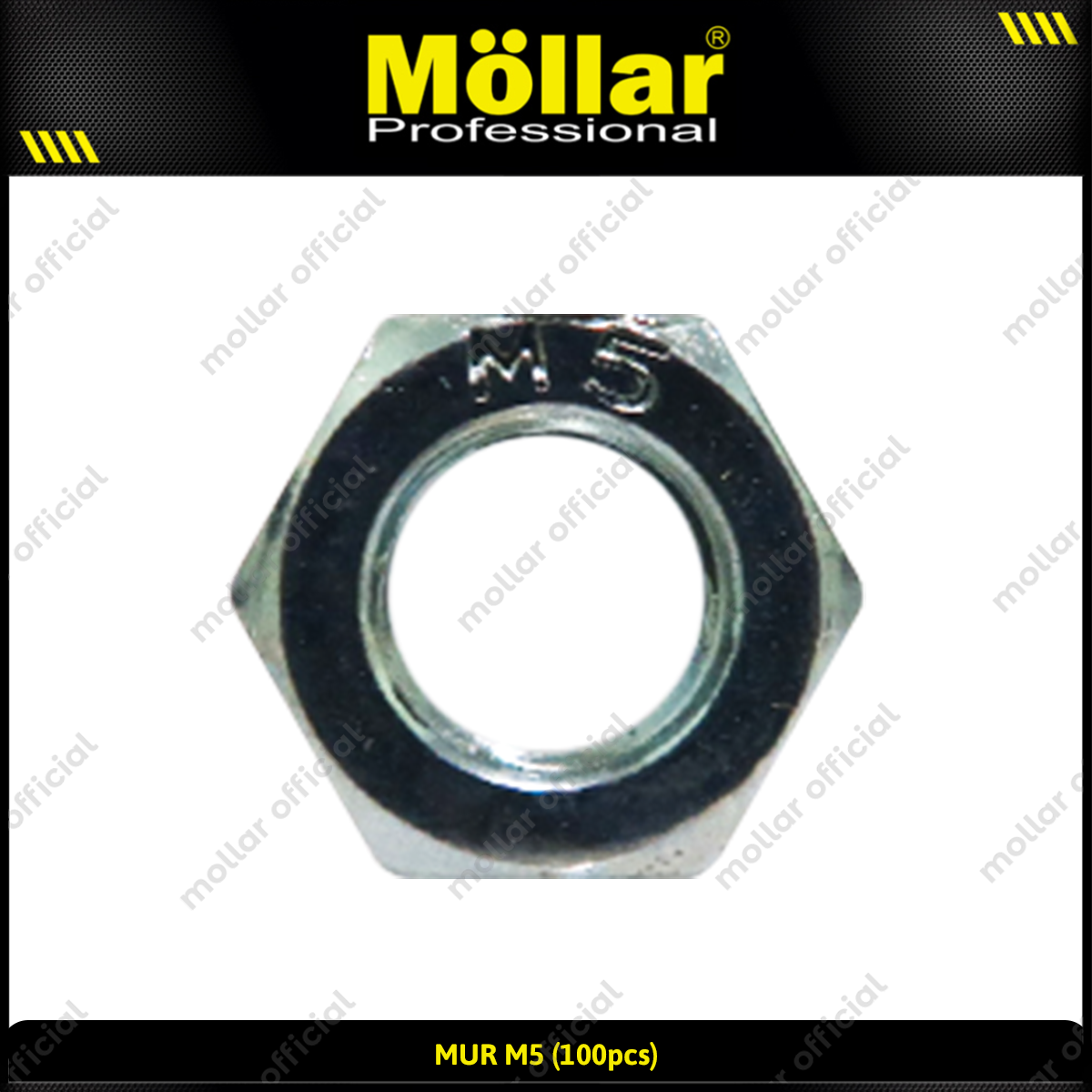 MOLLAR 93-065 Mur M5 - 100 pcs