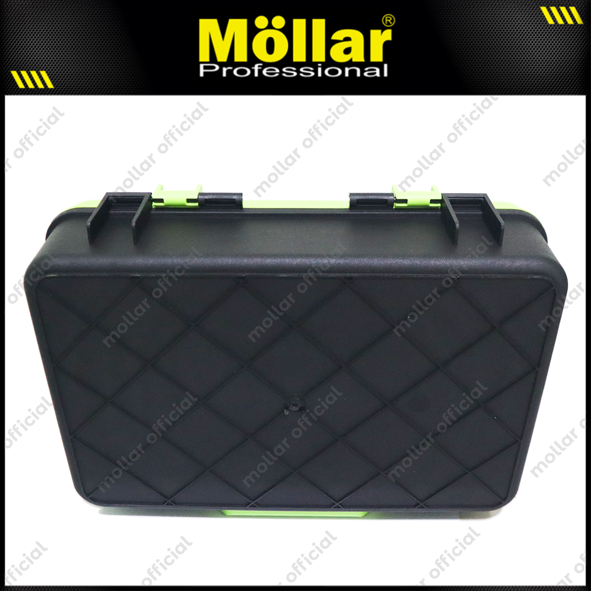 MOLLAR MLR-TB016 Tool Box Plastik 16" - Hijau 31-600-G