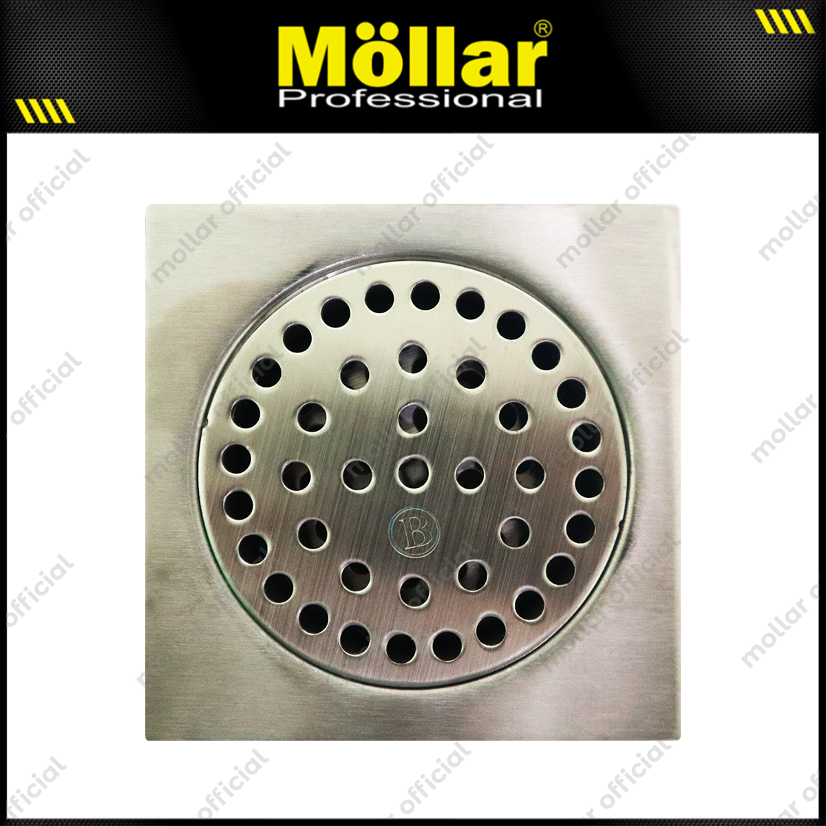 EAST Saringan Got Hitam Katup Otomatis Stainless Steel 4"