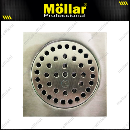 EAST Saringan Got Hitam Katup Otomatis Stainless Steel 4"