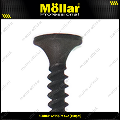 MOLLAR 93-013 Sekrup Gypsum 6 x 2 - 100 pcs