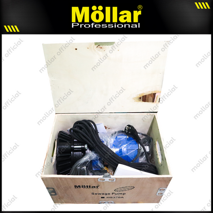 MOLLAR HS370A Pompa Celup Air Kotor 2" 400 Watt Otomatis