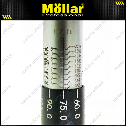MOLLAR B11952 Kunci Momen Torsi 1" 600-3.000 Nm / Adjustable Torque Wrench