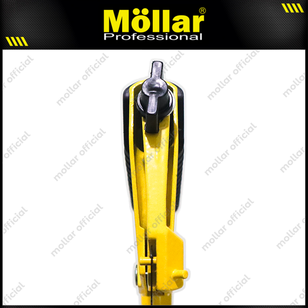BLITZ D53003-1 Gagang Gergaji Besi Aluminium 12" Kuning Hitam