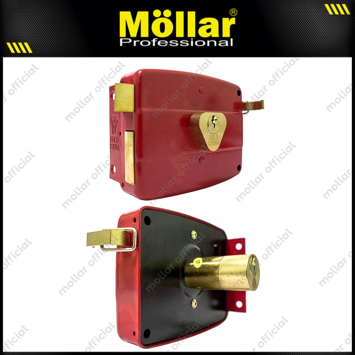 COBRA 6683-5SK Kunci Pintu Besi Merah