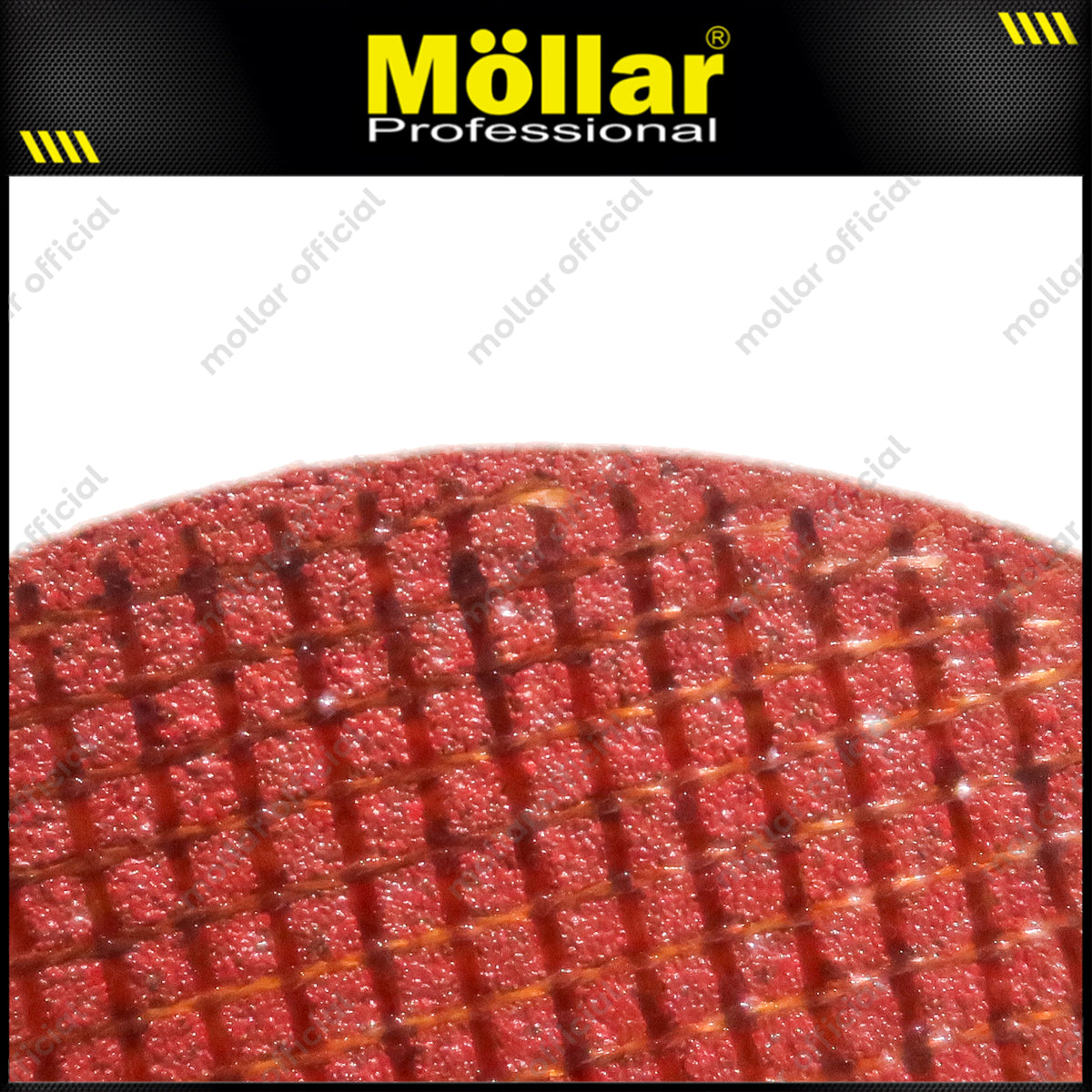 MOLLAR Mata Gerinda Potong Besi 4" Merah / Cutting Wheel Red