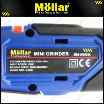 MOLLAR MG005A Mesin Mini Grinder Listrik