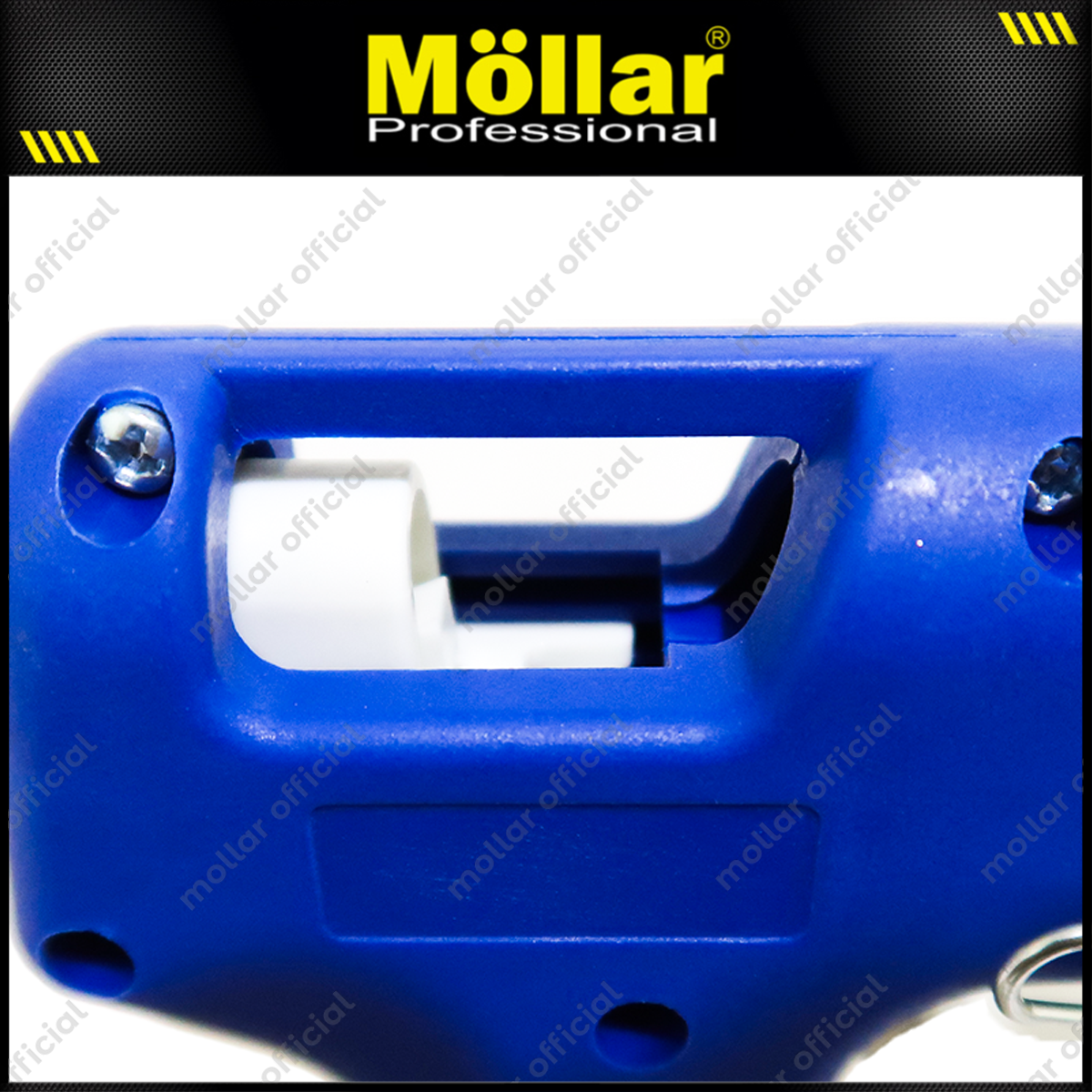 MOLLAR CGG04010 Mesin Lem Tembak Kecil Baterai 4V / Cordless Glue Gun