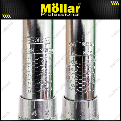 MOLLAR B11951 Kunci Momen Torsi 1/2" 210 Nm / Adjustable Torque Wrench