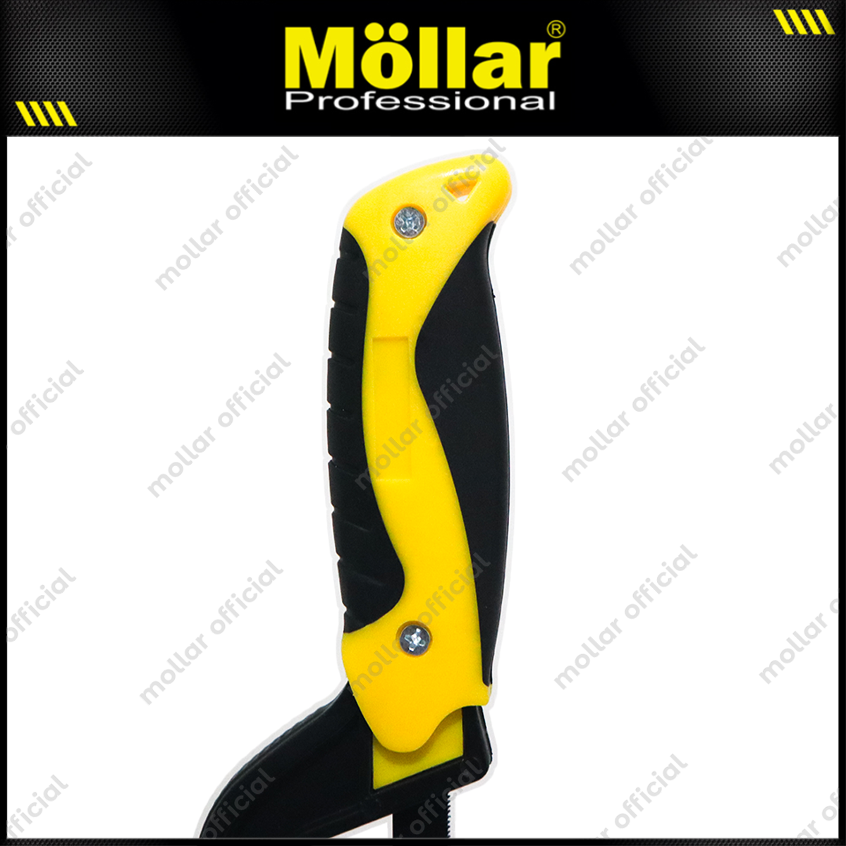 BLITZ 1GBI1 Gagang Gergaji Besi Mini 10" Kuning Hitam