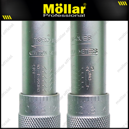 MOLLAR B11966 Kunci Momen Torsi 1/4" 5-25 Nm / Adjustable Torque Wrench