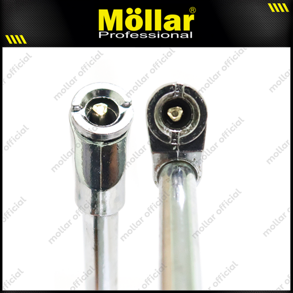 MOLLAR ATC14 Air Tire Chuck Double Head 1/4" / Alat Isi Angin