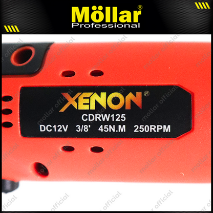 XENON CDRW125 Mesin Buka Pasang Baut Sok 3/8" Baterai 12V / Cordless Ratchet Wrench