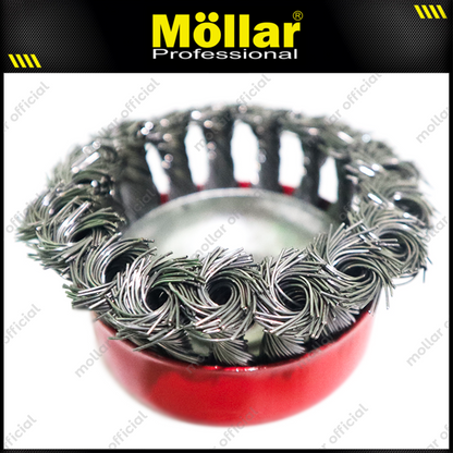 BISON D83081 Sikat Mangkok Kepang 3"