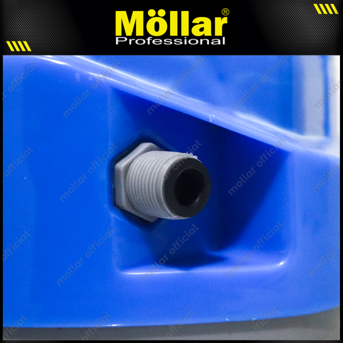 MOLLAR SGLD16-GT-Single Mesin Semprotan Hama Elektrik 12V 16 Liter