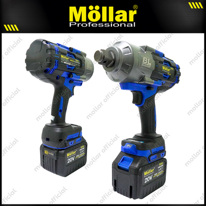 MOLLAR CIW21500 Mesin Buka Baut Truk Baterai 20V / Cordless Impact Wrench