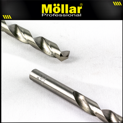 MOLLAR Mata Bor Besi HSS Putih 9.5 mm