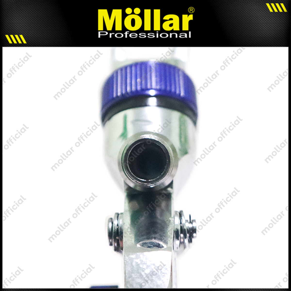 MOLLAR H827PL Spray Gun HVLP Tabung Plastik / Semprotan Cat