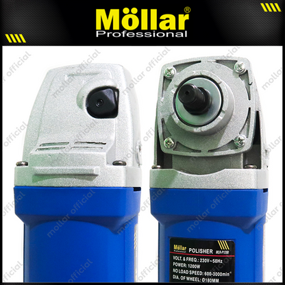 MOLLAR P1200 Mesin Poles Listrik 7" Variable Speed / Polisher
