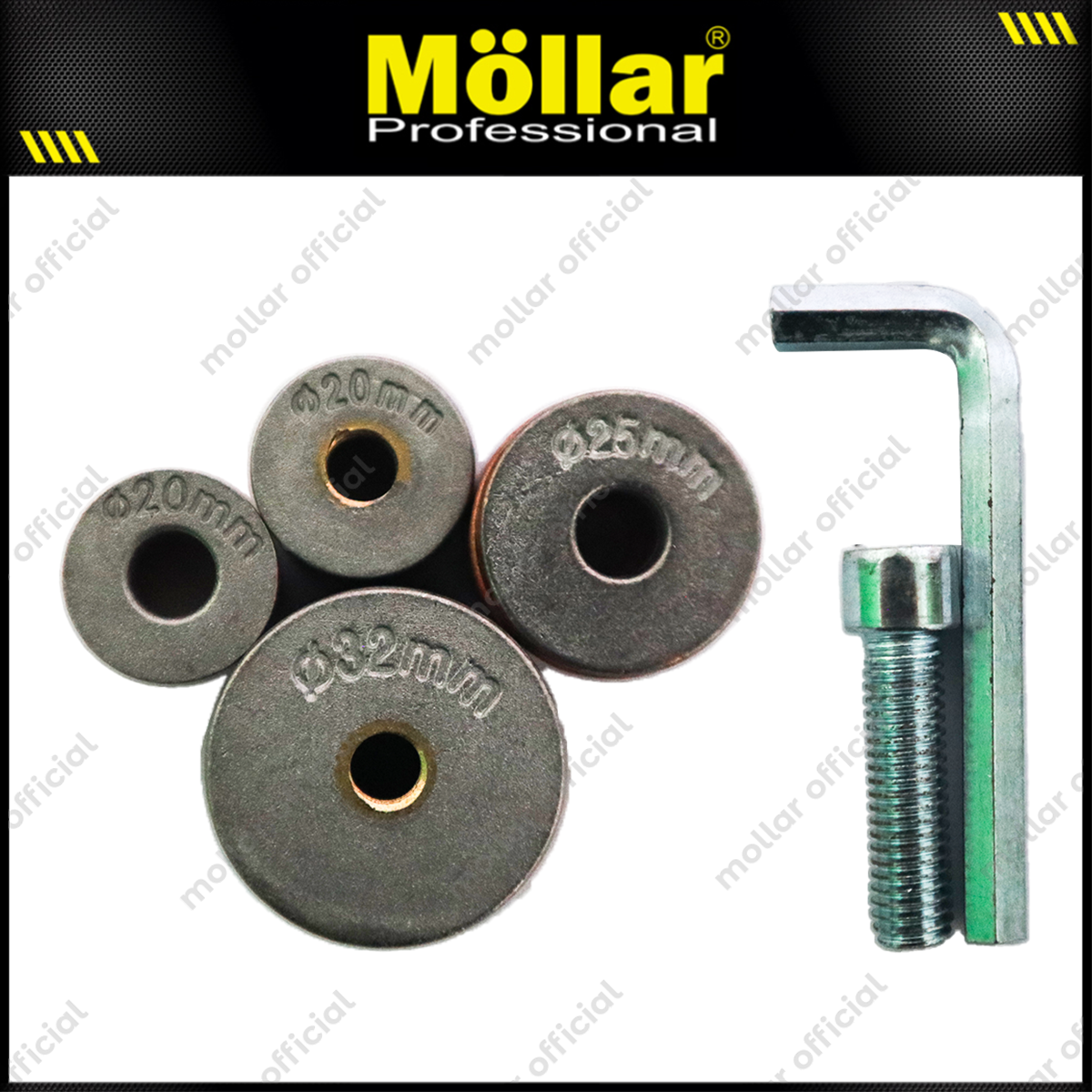 MOLLAR CPW20280-U POLOSAN Cordless Pipe Welder 20V Tanpa Baterai & Charger