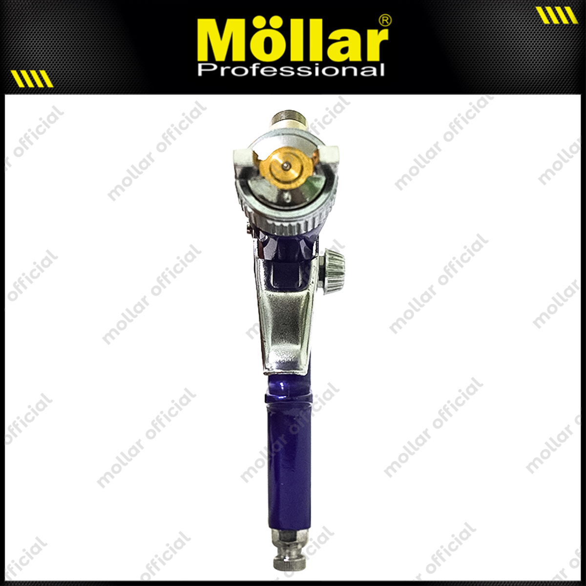 MOLLAR H2000P Spray Gun HVLP Tabung Plastik / Semprotan Cat