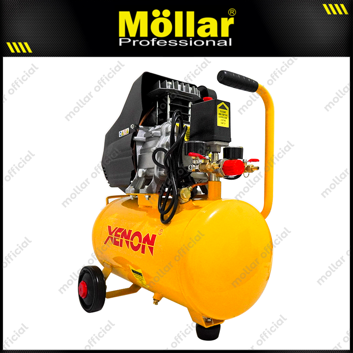 XENON X-AC-1024B Mesin Kompresor Listrik 3/4 HP 24 Liter