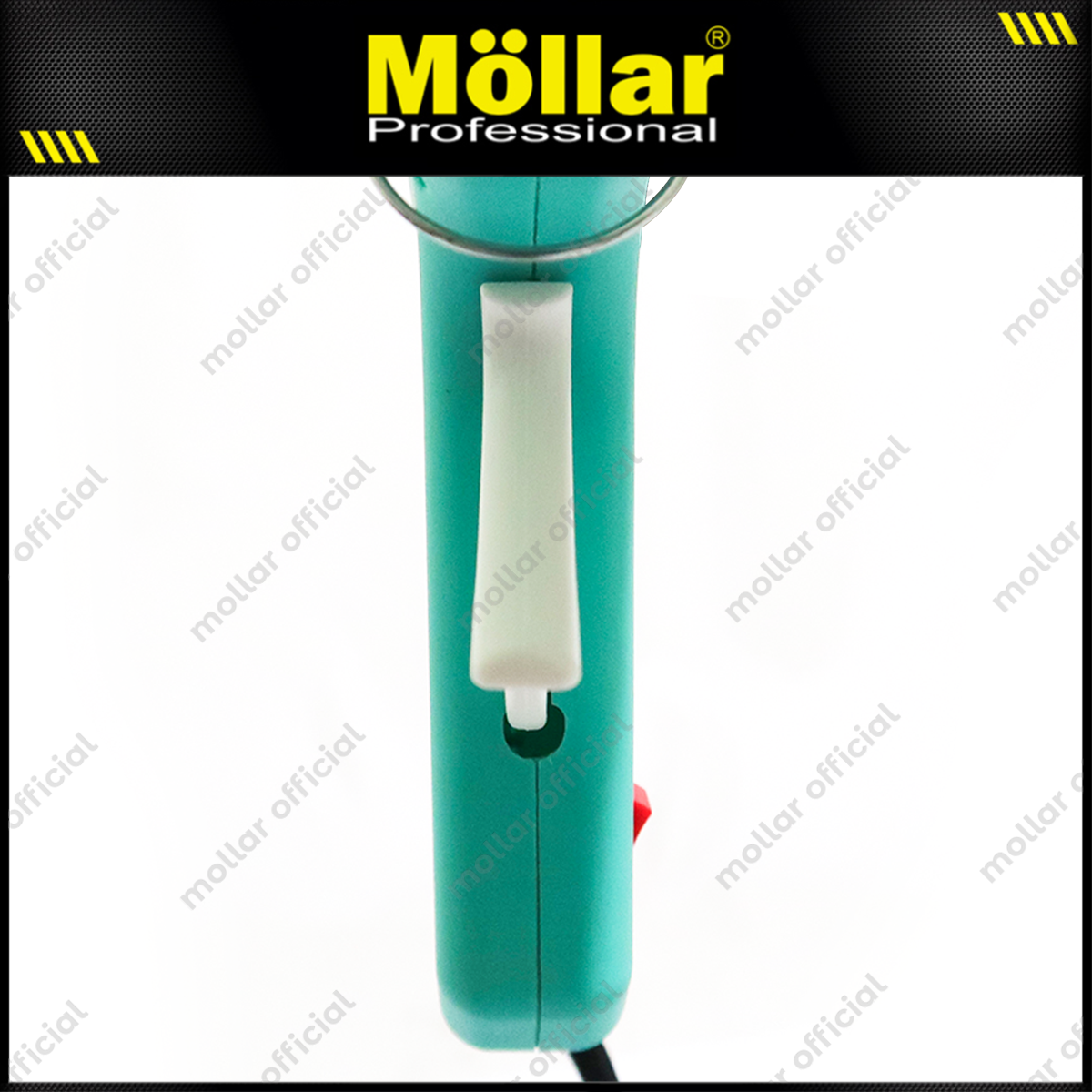 [PAKET] MOLLAR Alat Lem Tembak Biru 20 Watt & 10 Pcs Refill Glue Gun