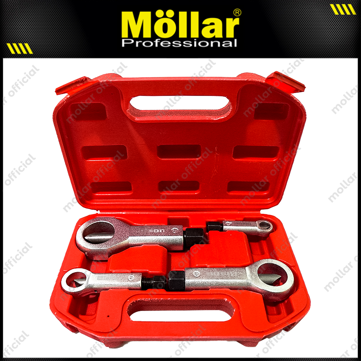 BISON A57430 Kunci Pemecah Baut Set 4 pcs 9-27 mm / Nut Splitter Separator