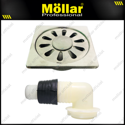 EAST Saringan Got Lubang Selang Mesin Cuci Stainless Steel 4"