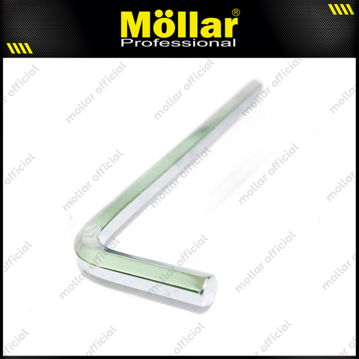 MOLLAR 10 Pcs 5 Mm Flat Kunci L Pendek Short Hex Key Wrench Hexagonal