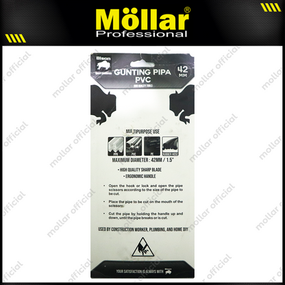 BISON Gunting Pipa PVC 42 mm