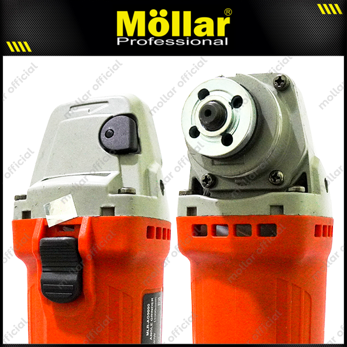 MOLLAR AG9000 Mesin Gerinda Listrik 4"