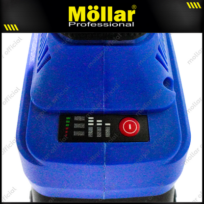 MOLLAR CAG20550 Mesin Gerinda 4" Baterai 20V / Cordless Angle Grinder