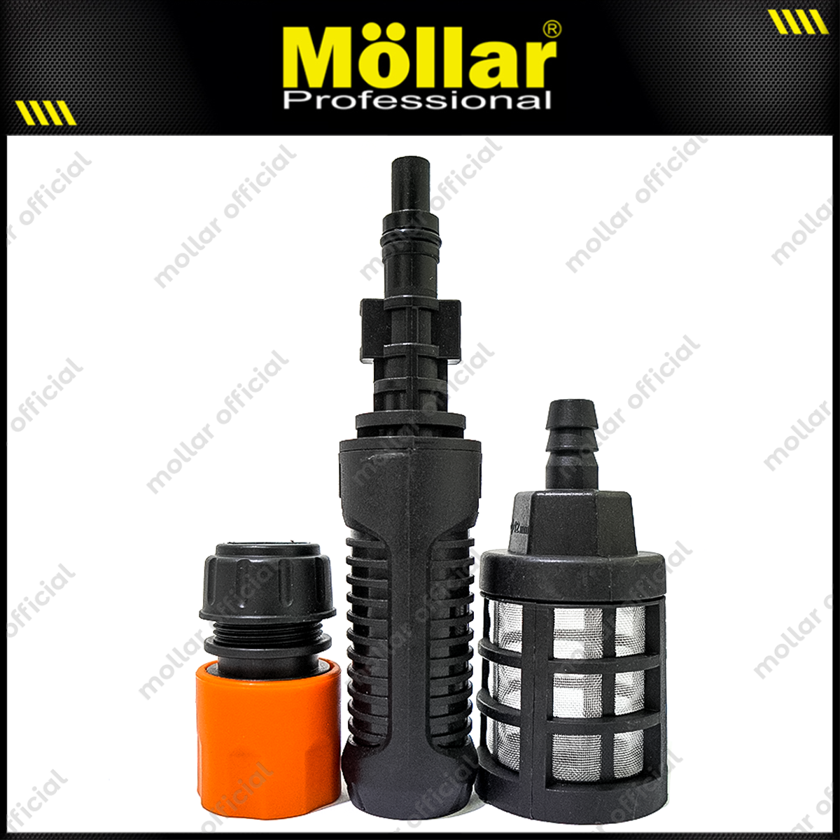 MOLLAR Q8 CD-HPW20501 Mesin Jet Cleaner Cordless Baterai 20V