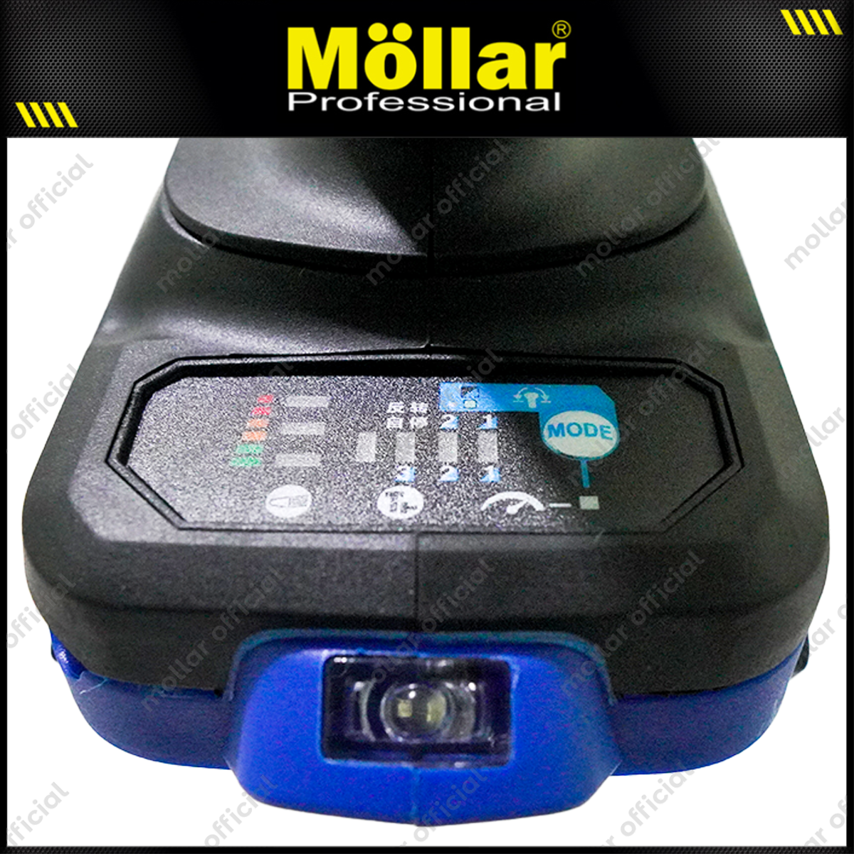 MOLLAR CIW21500 Mesin Buka Baut Truk Baterai 20V / Cordless Impact Wrench