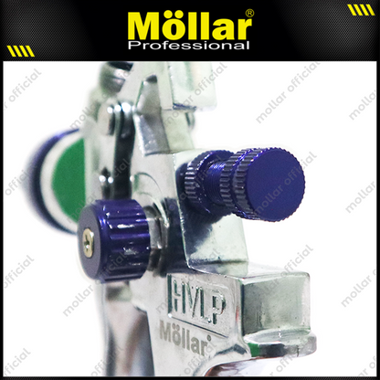 MOLLAR H827PL Spray Gun HVLP Tabung Plastik / Semprotan Cat