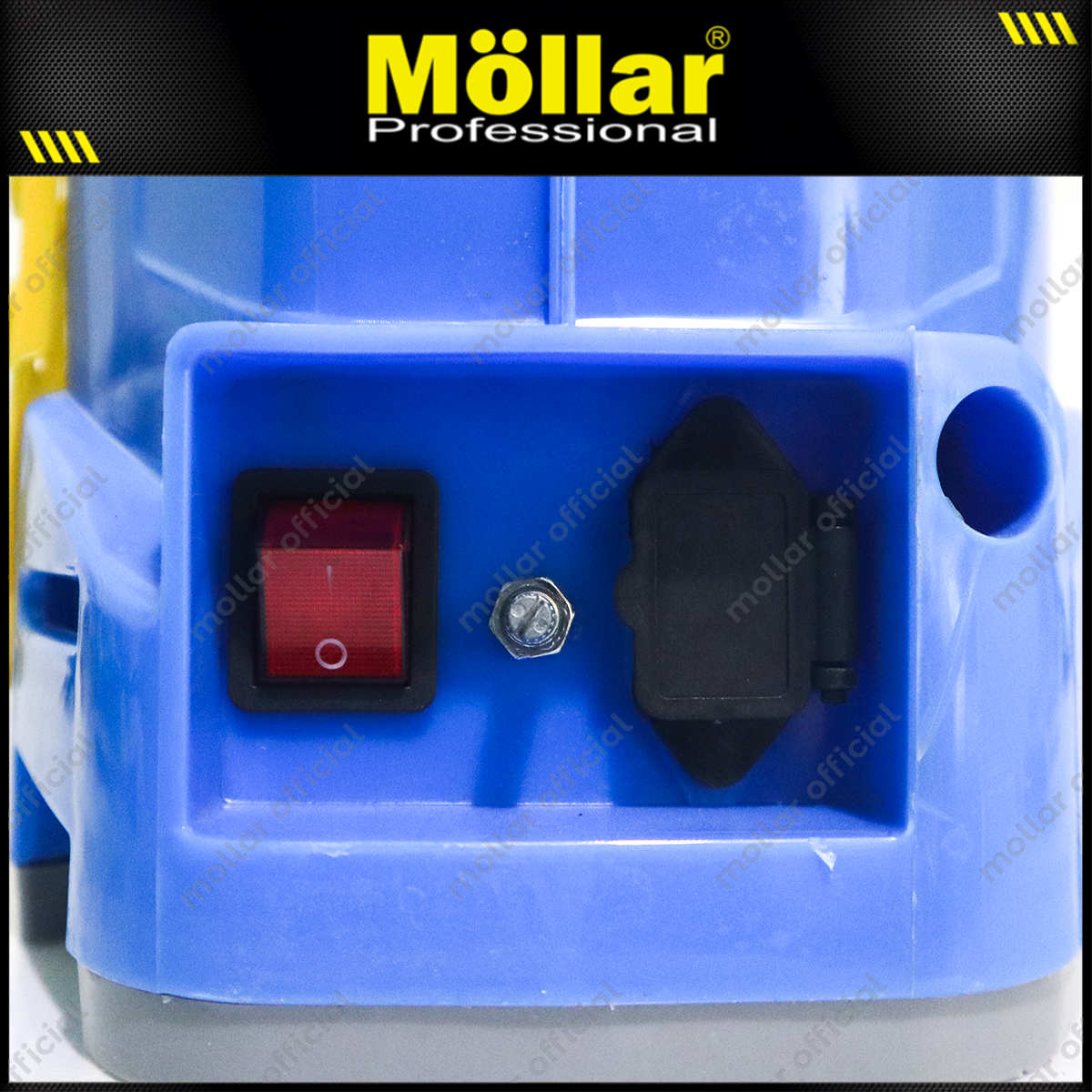 MOLLAR SGLD16-GT-Single Mesin Semprotan Hama Elektrik 12V 16 Liter