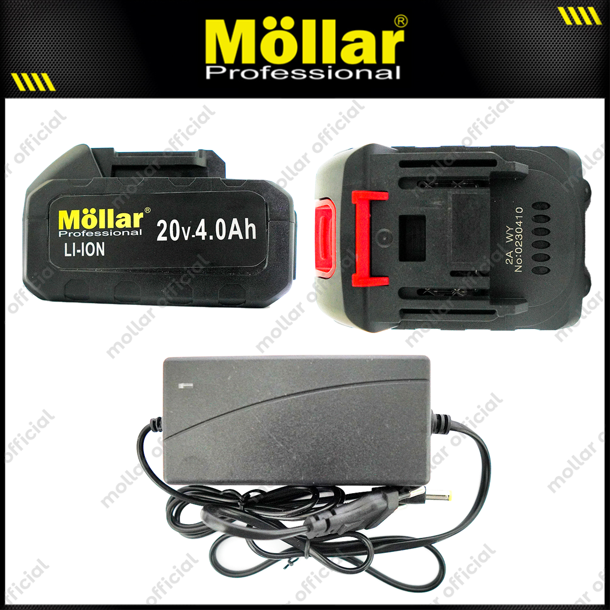 MOLLAR CDGT20600/CDGT900 Mesin Potong Rumput Baterai 20V Brushless