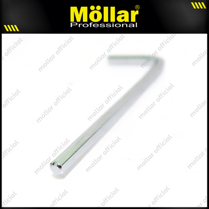 MOLLAR 10 Pcs 4 Mm Flat Kunci L Pendek Short Hex Key Wrench Hexagonal