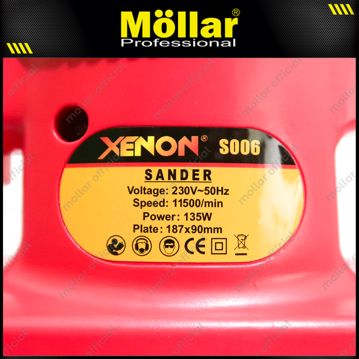 XENON S006 Mesin Amplas Listrik Persegi Panjang / Sander