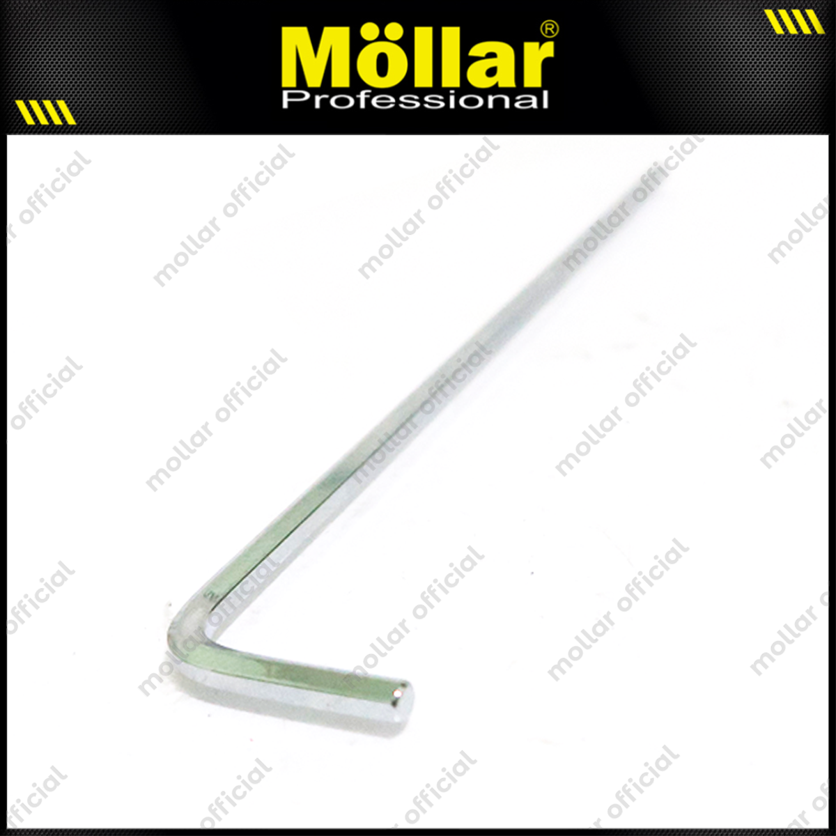 MOLLAR 10 Pcs 3 Mm Flat Kunci L Panjang Long Hex Key Wrench Hexagonal