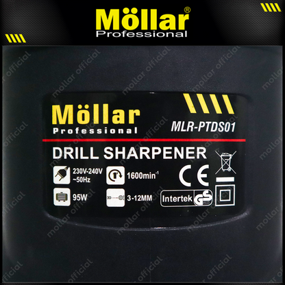 MOLLAR PTDS01 Mesin Pengasah Mata Bor 3-12 mm / Drill Sharpener