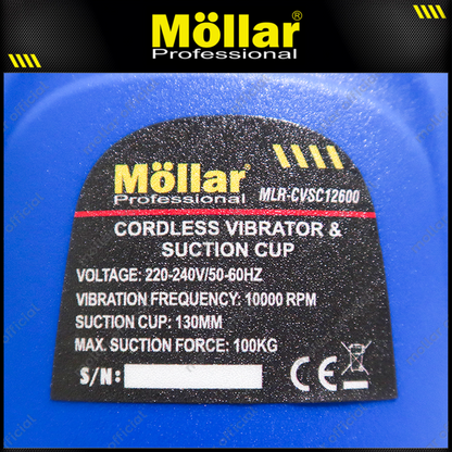 MOLLAR CVSC12600 Mesin Pasang Keramik Baterai 12V / Cordless Vibrator Suction Cup