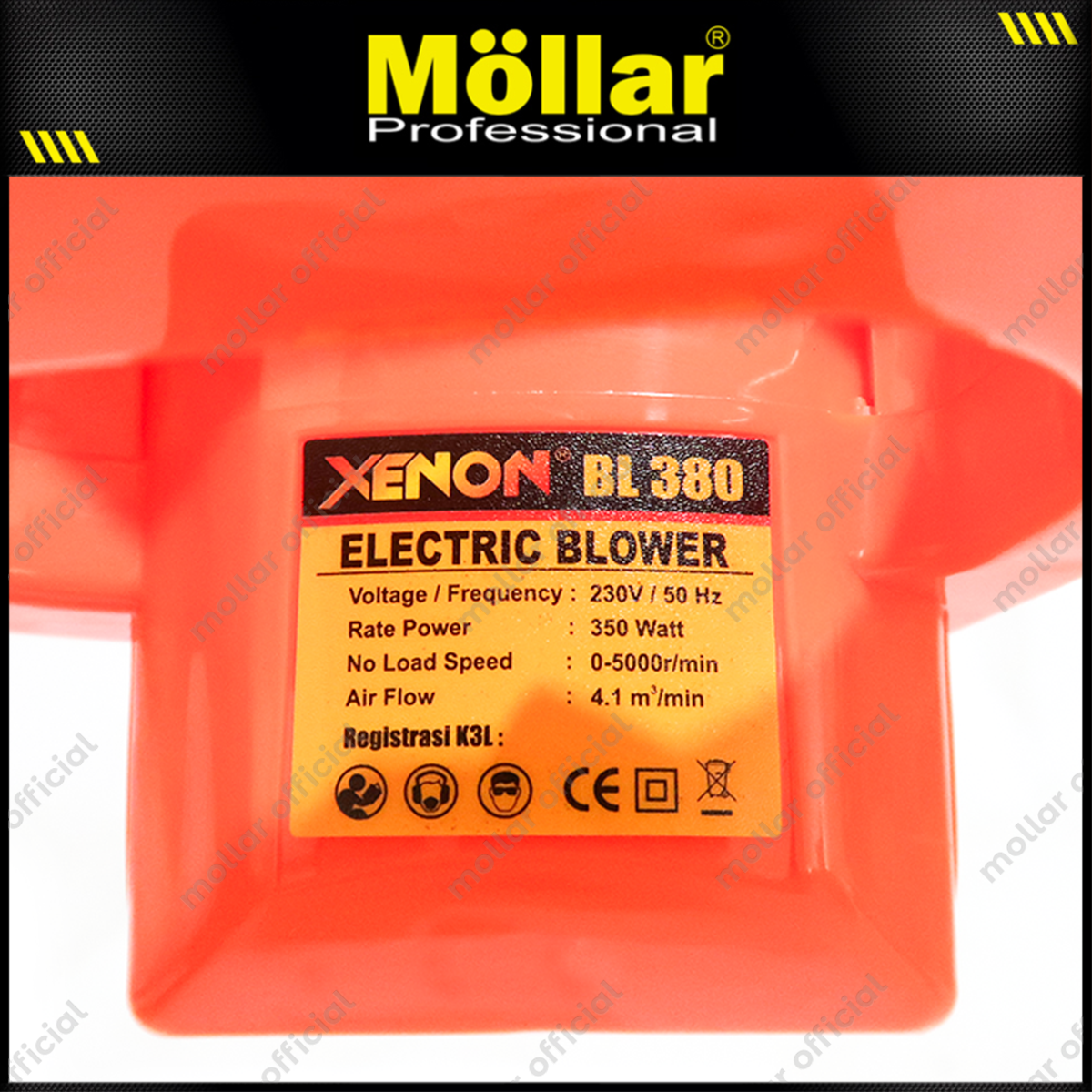 XENON BL380 Mesin Blower Tangan Listrik 380 Watt