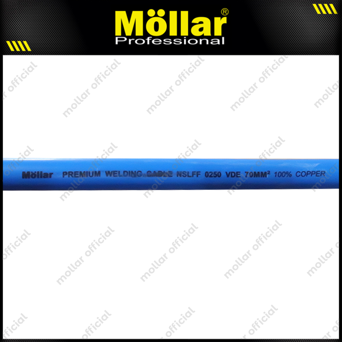 MOLLAR W04522 Kabel Las Tembaga Murni 70 mm - Per Meter