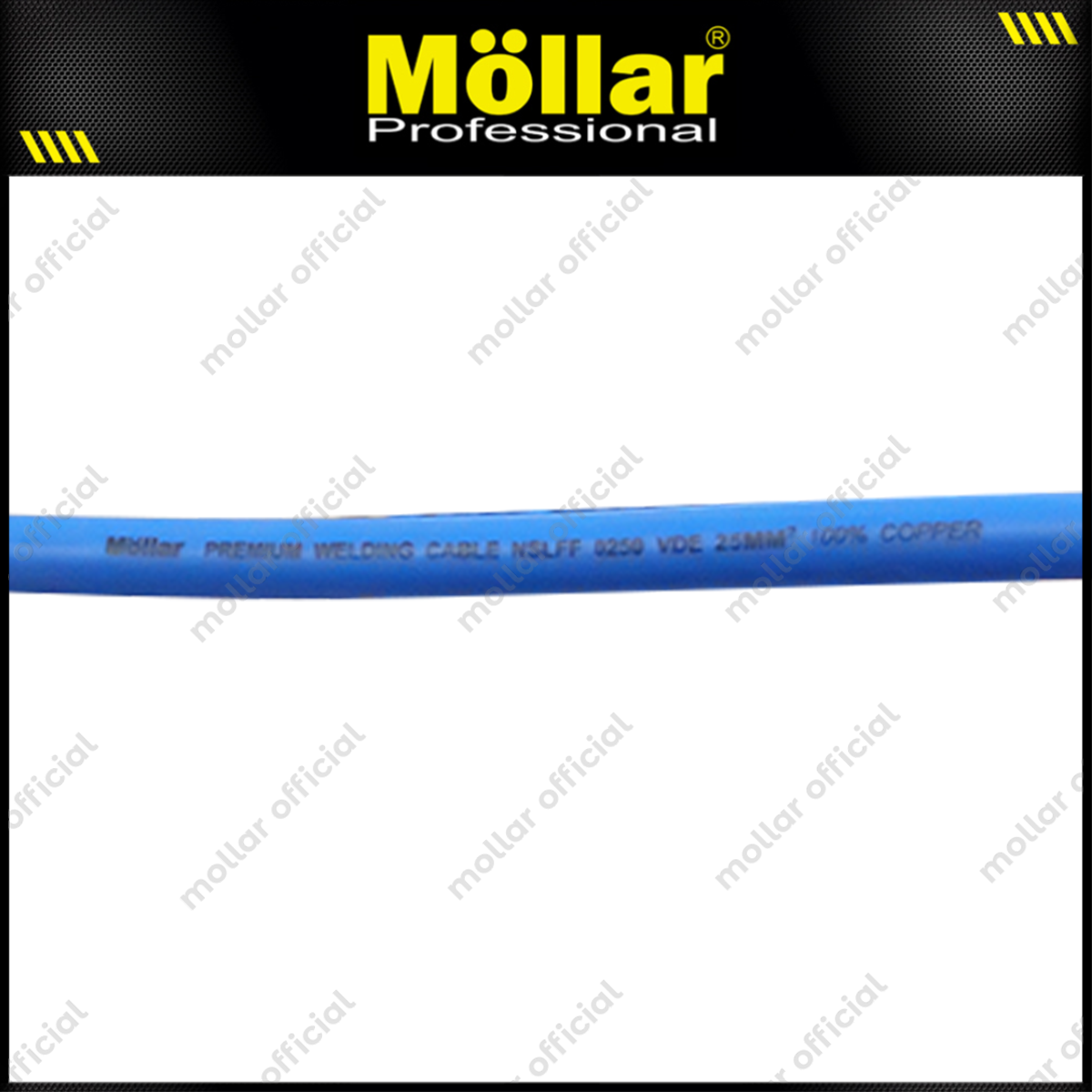 MOLLAR W04522 Kabel Las Tembaga Murni 25 mm - Per Meter